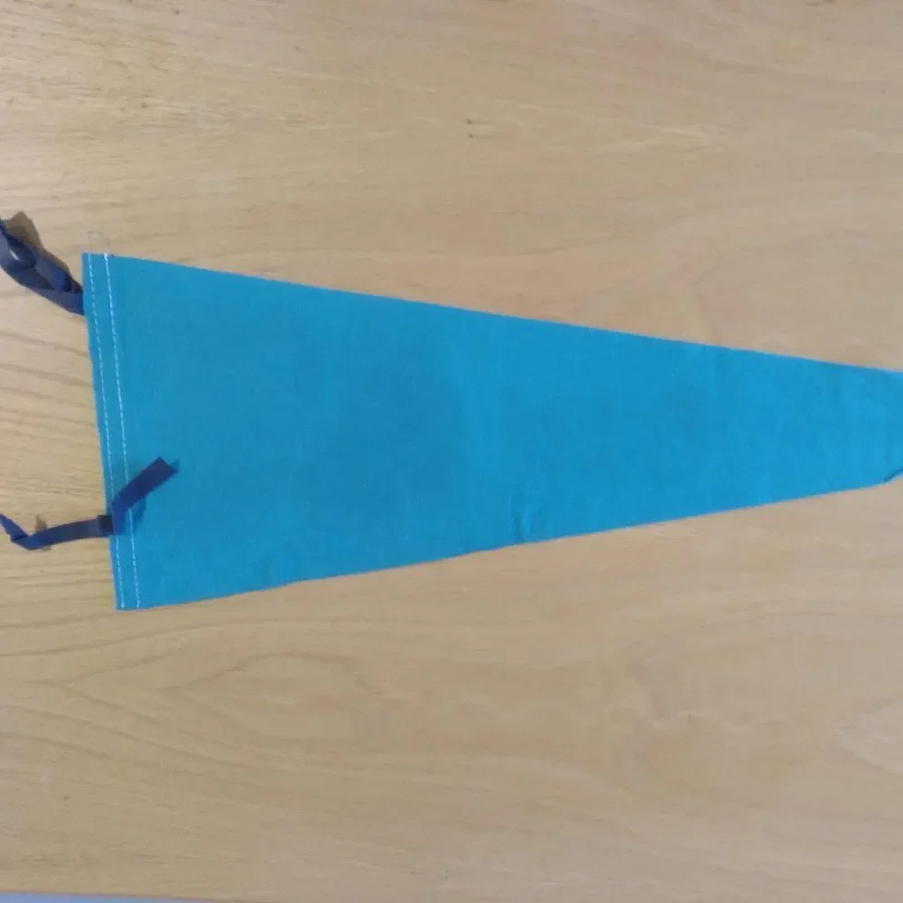 Vintage Six Flags Over Texas Flume Ride Pennant Flag